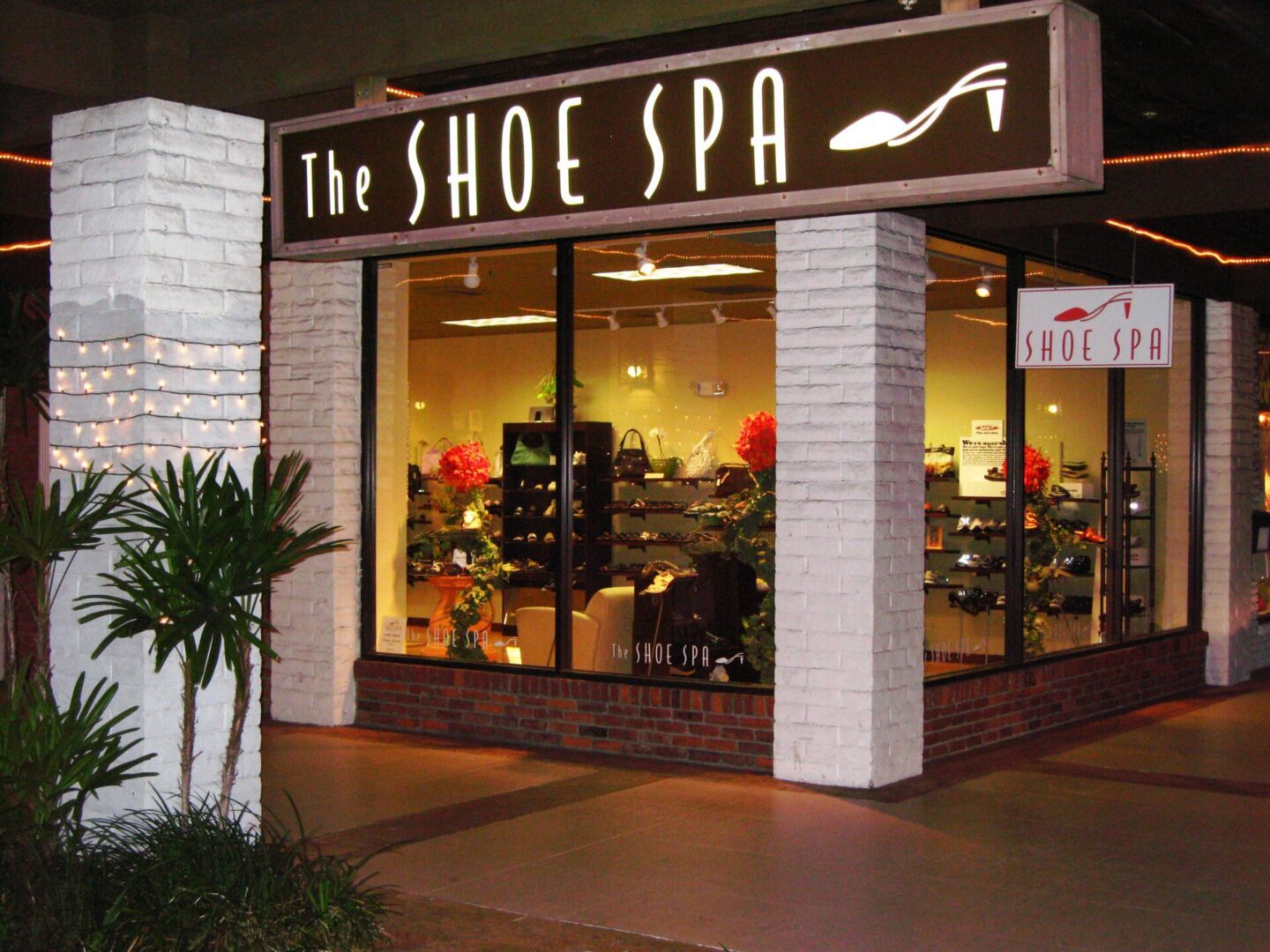 The Shoe Spa storefront in Palm Beach Gardens, Florida